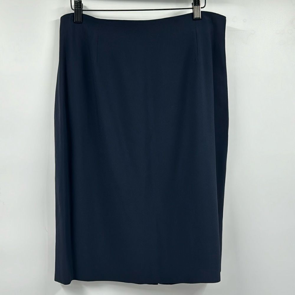 FENDI Navy Pencil Skirt US 12